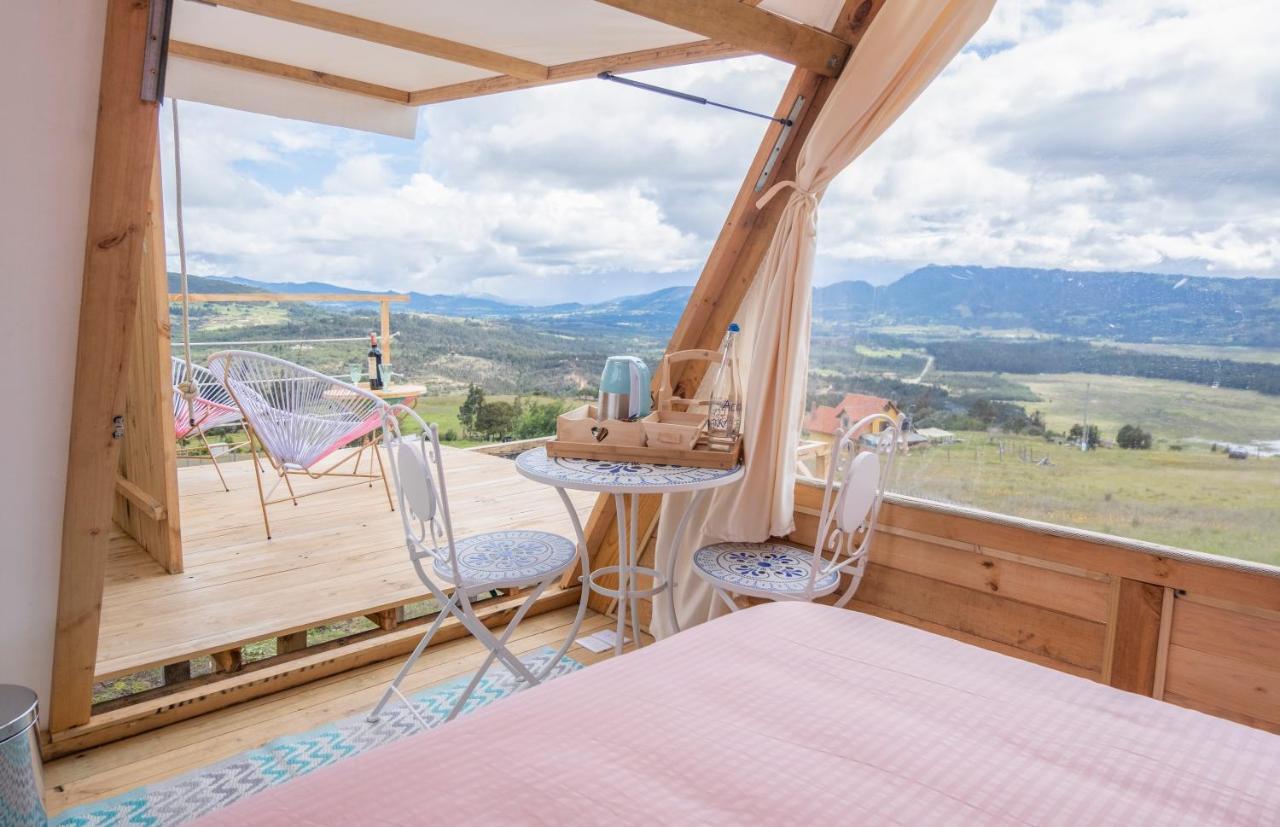 Andes Glamping Hotel Guatavita Ngoại thất bức ảnh